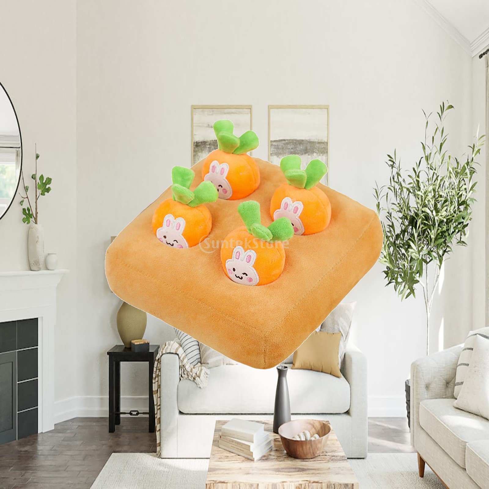 Plant Parental - Weiches Spielzeug-Simulationskissen in Fruchtform, Mini-Kissen für