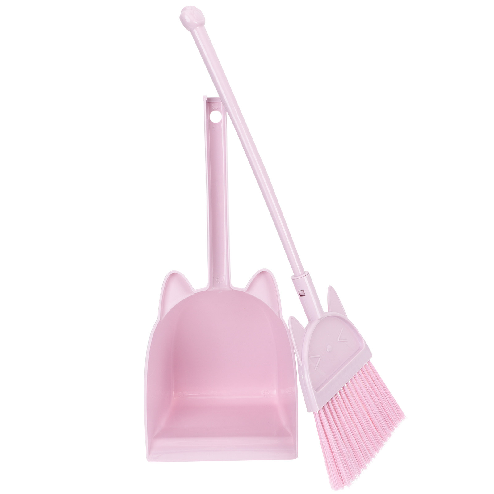 Plant Parental - 1 Set Kinder-Reinigungsbesen-Set, leichter Plastikbesen mit