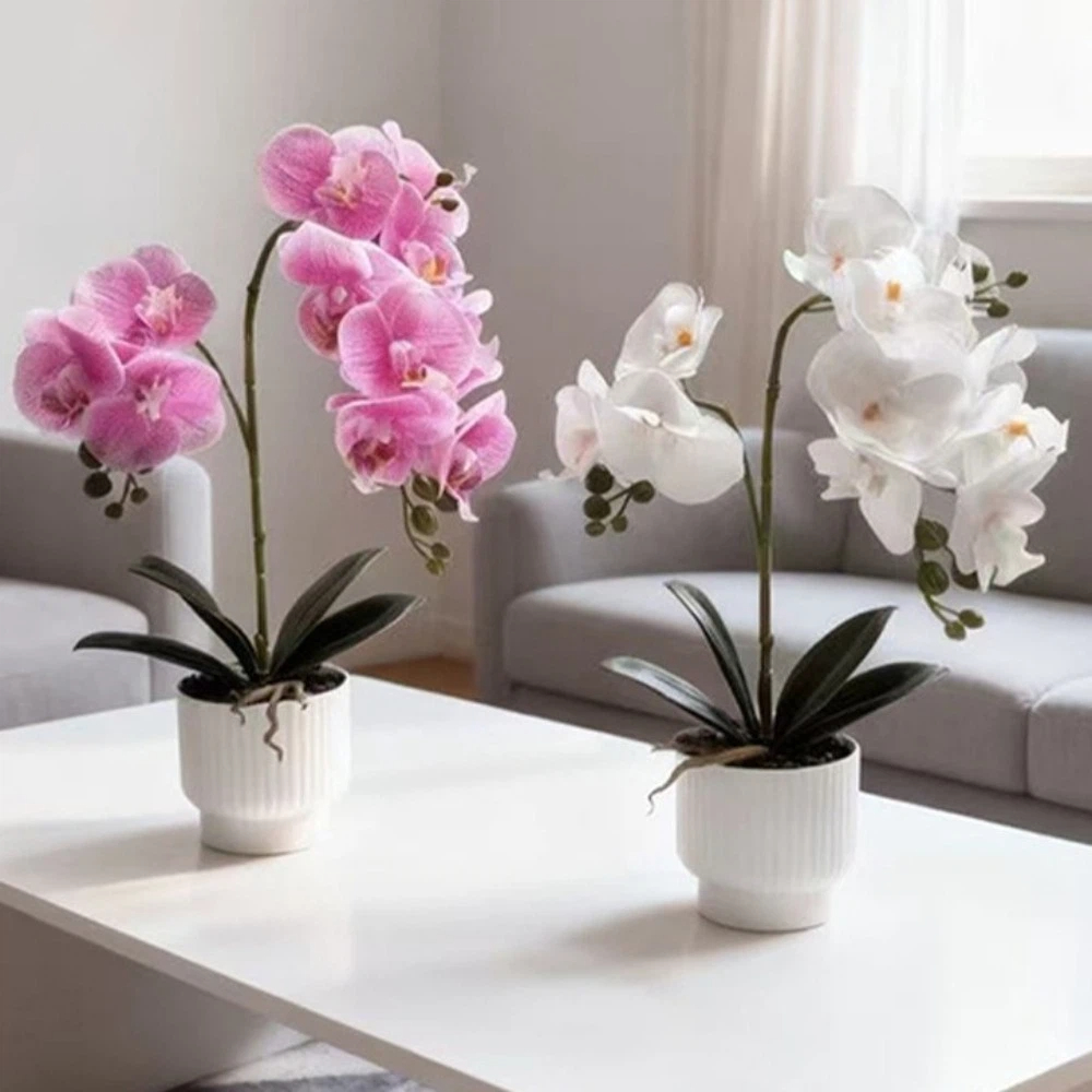 Multi-Bloom Künstliche Schmett – Orchid Phalaenopsis Bewertung und Preis