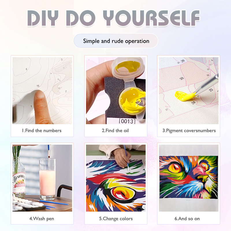Digitales Acrylmalerei-Set DIY – Orchid Phalaenopsis Bewertung und Preis